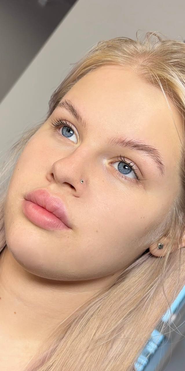 Ламинирование бровей — фото до (кейс 3)